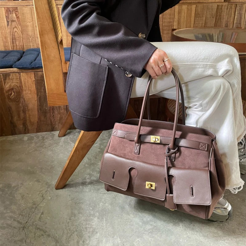 CitySoft™ Genuine Leather Tote