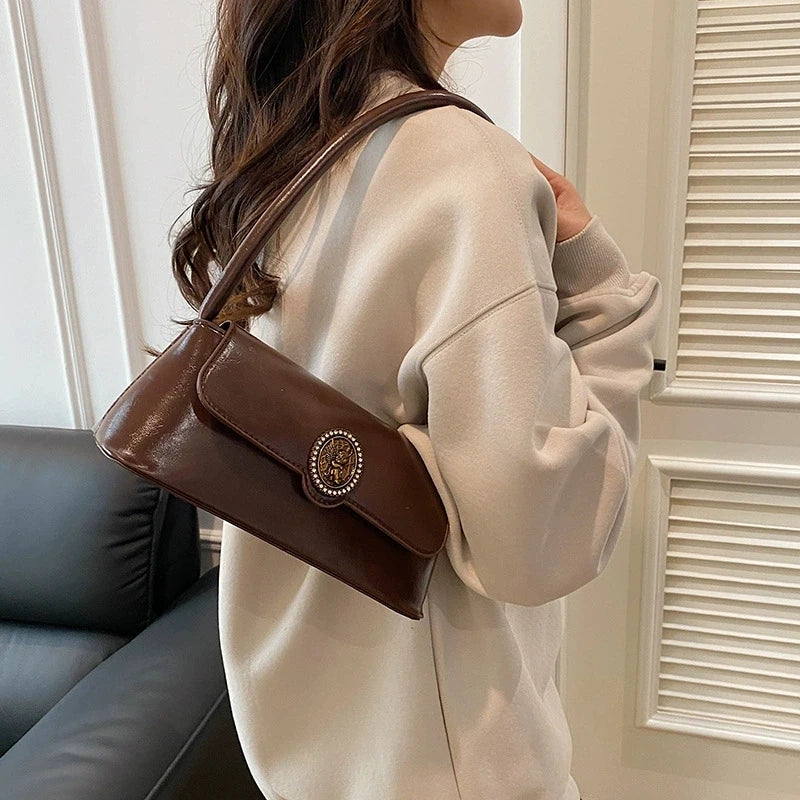 Selene™ Designer Baguette Bag