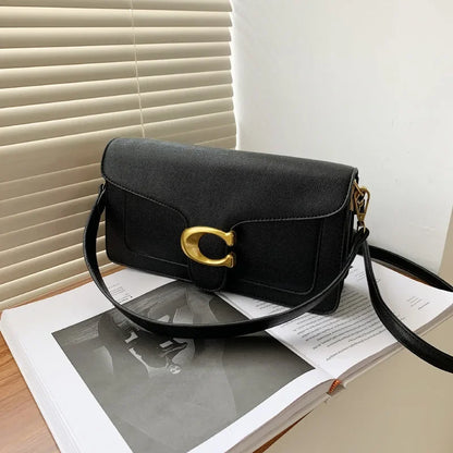 Virelle Classic PU Shoulder Satchel