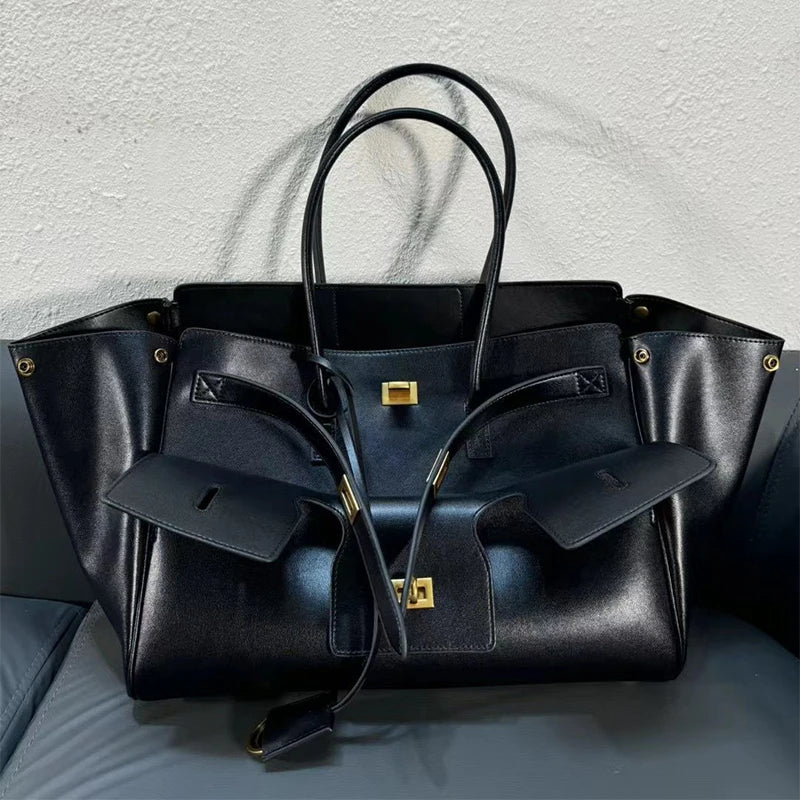 CitySoft™ Genuine Leather Tote