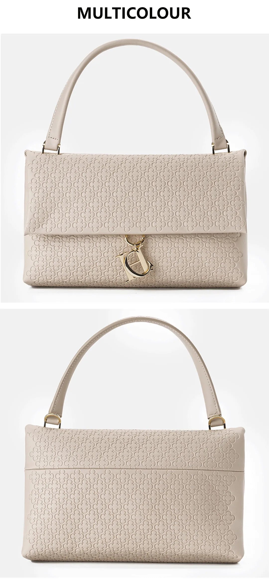 The LuxeBloom™ Chain Shoulder Satchel