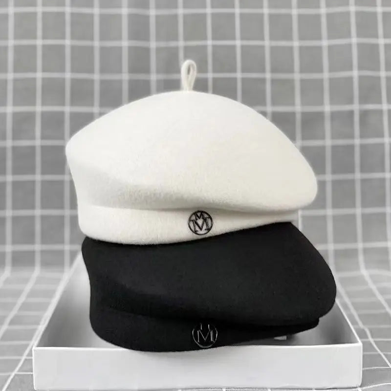 ChicWool™ Parisian Winter Beret – Cozy Elegance for Women