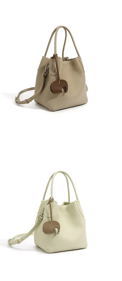 Levo™ Soft Leather Bucket Bag