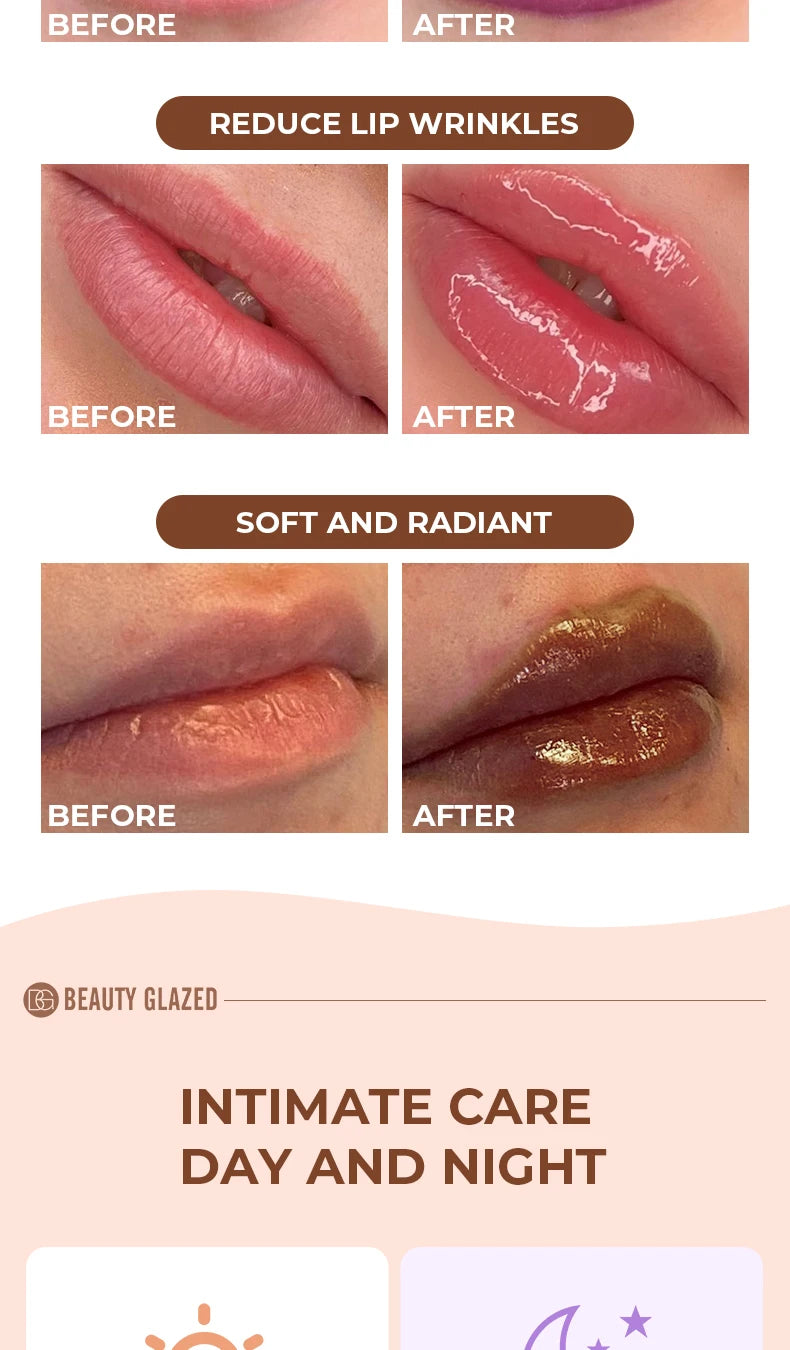 HydraGlossy™ Long-Lasting Lip Gloss by Beauty Glazed