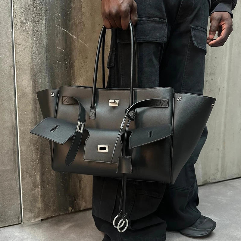 CitySoft™ Genuine Leather Tote