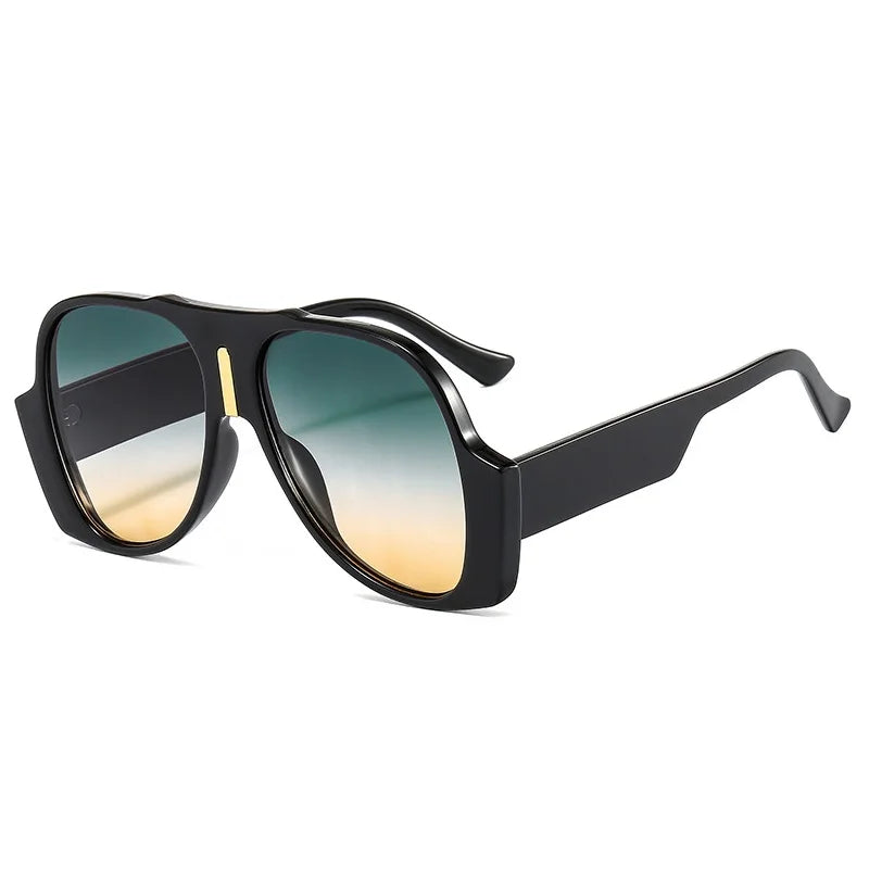 SunSnatched™ Oval Luxe Shades – Mirror UV Edition