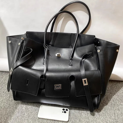 CitySoft™ Genuine Leather Tote