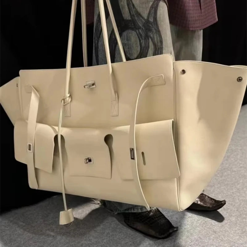 CitySoft™ Genuine Leather Tote