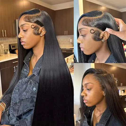 EdgeSilk Pro Wig – Long Straight Malaysian HD Lace (13x4 / 13x6)