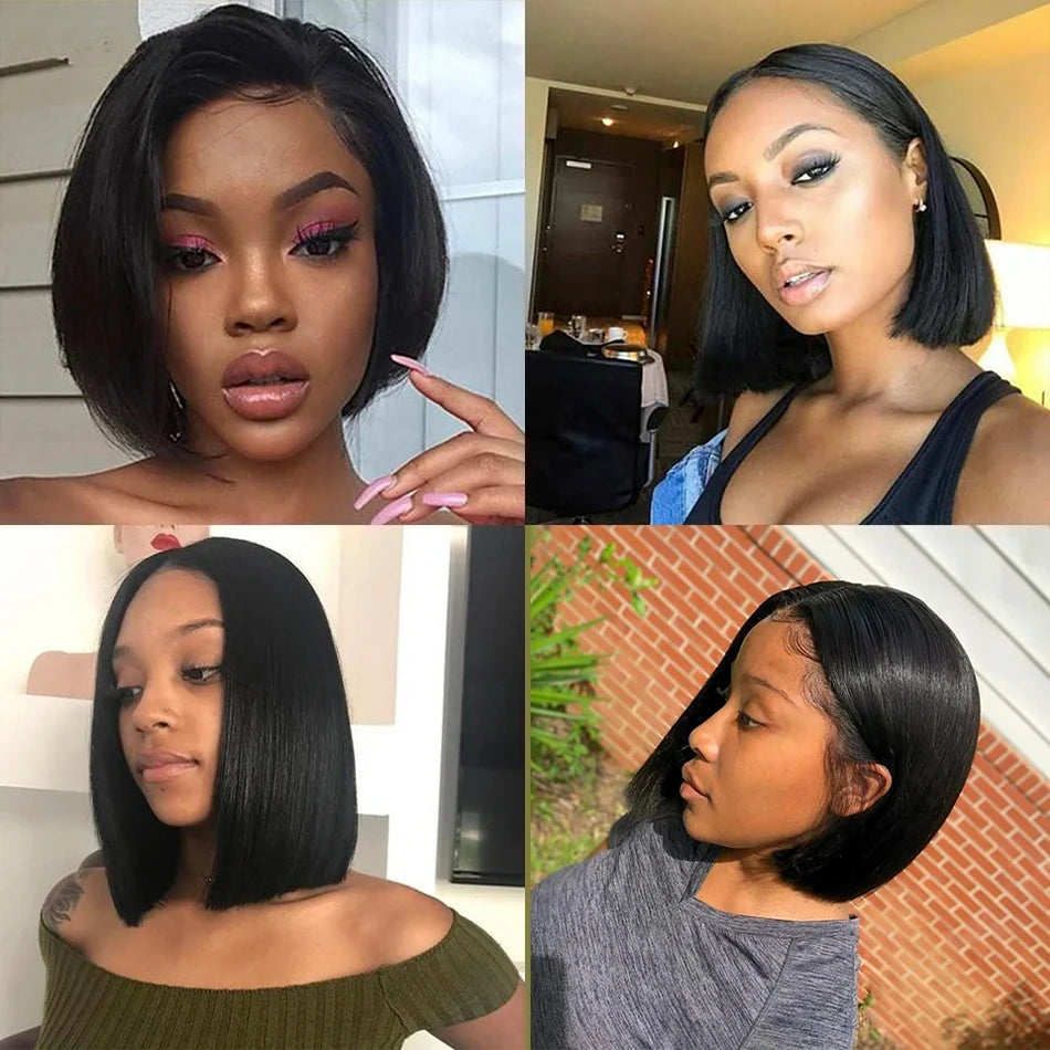SleekMuse HD Lace Wig – Straight Brazilian Hair (4x4 / 13x4)