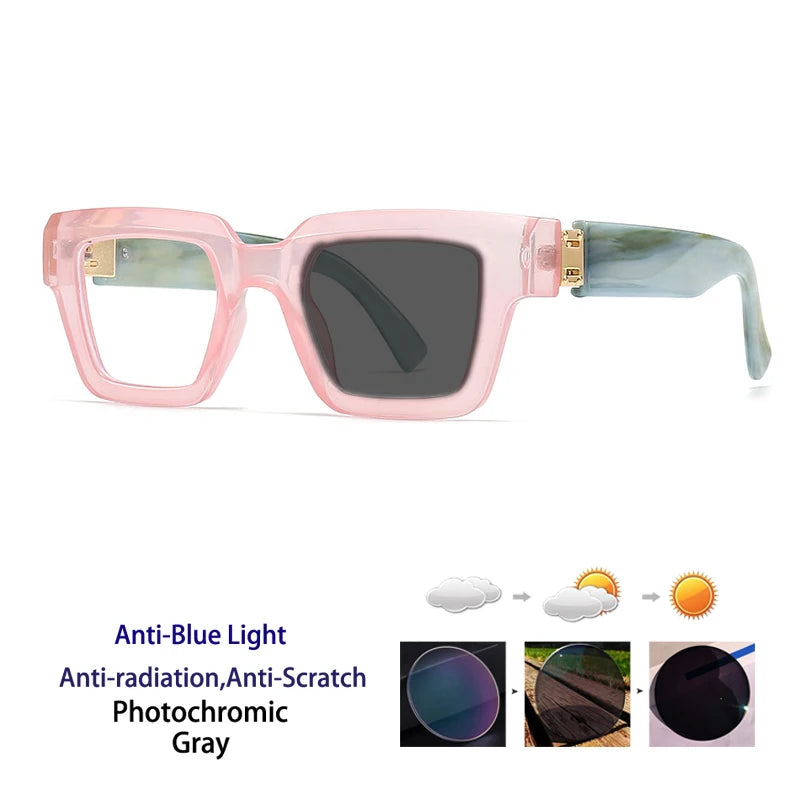 ClarityPop™ Luxe Reading Glasses – Blue Light Blocking + Photochromic