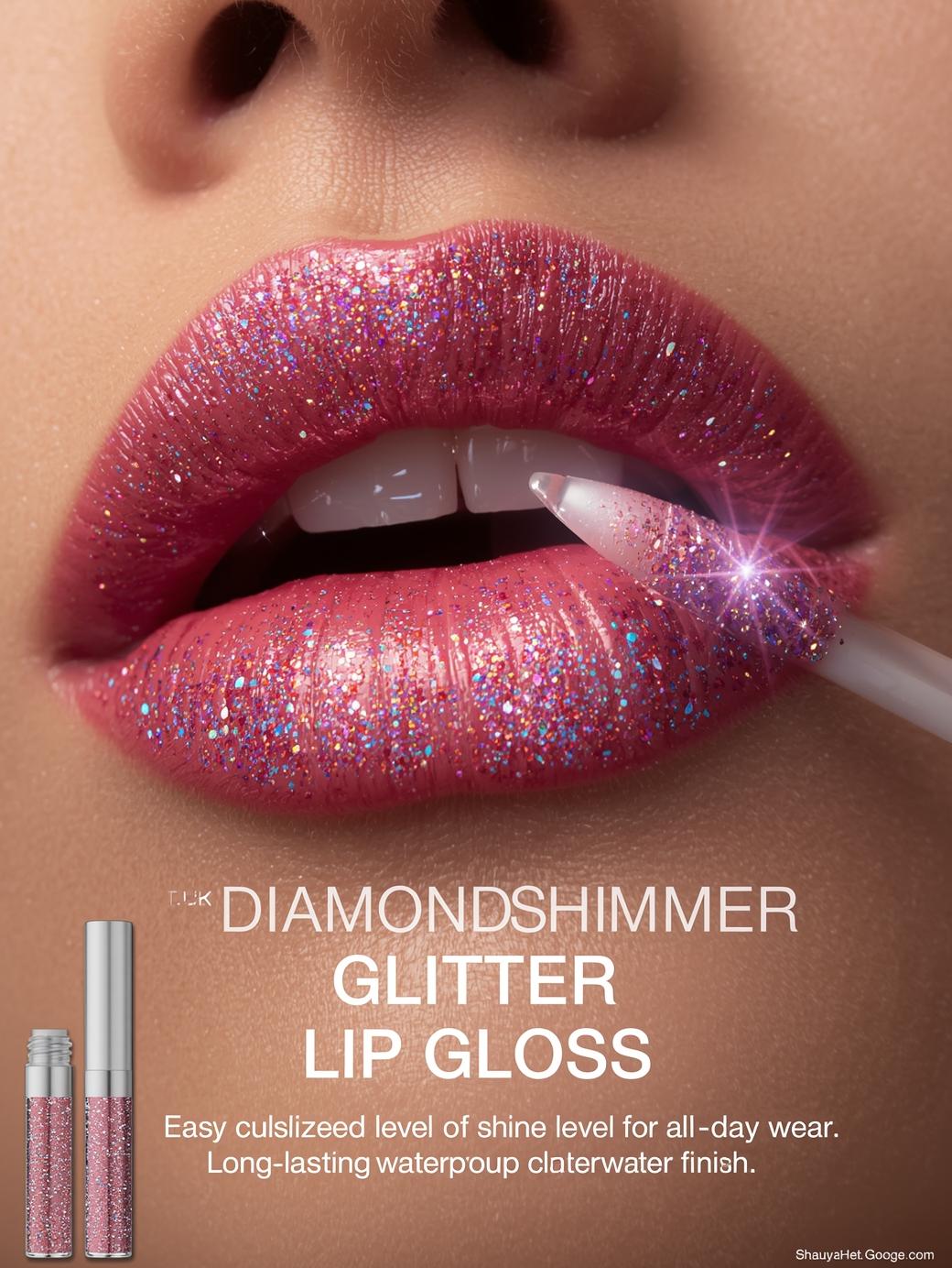 Diamond Simme Glitter – Moisturizing Sparkle Lip Glaze