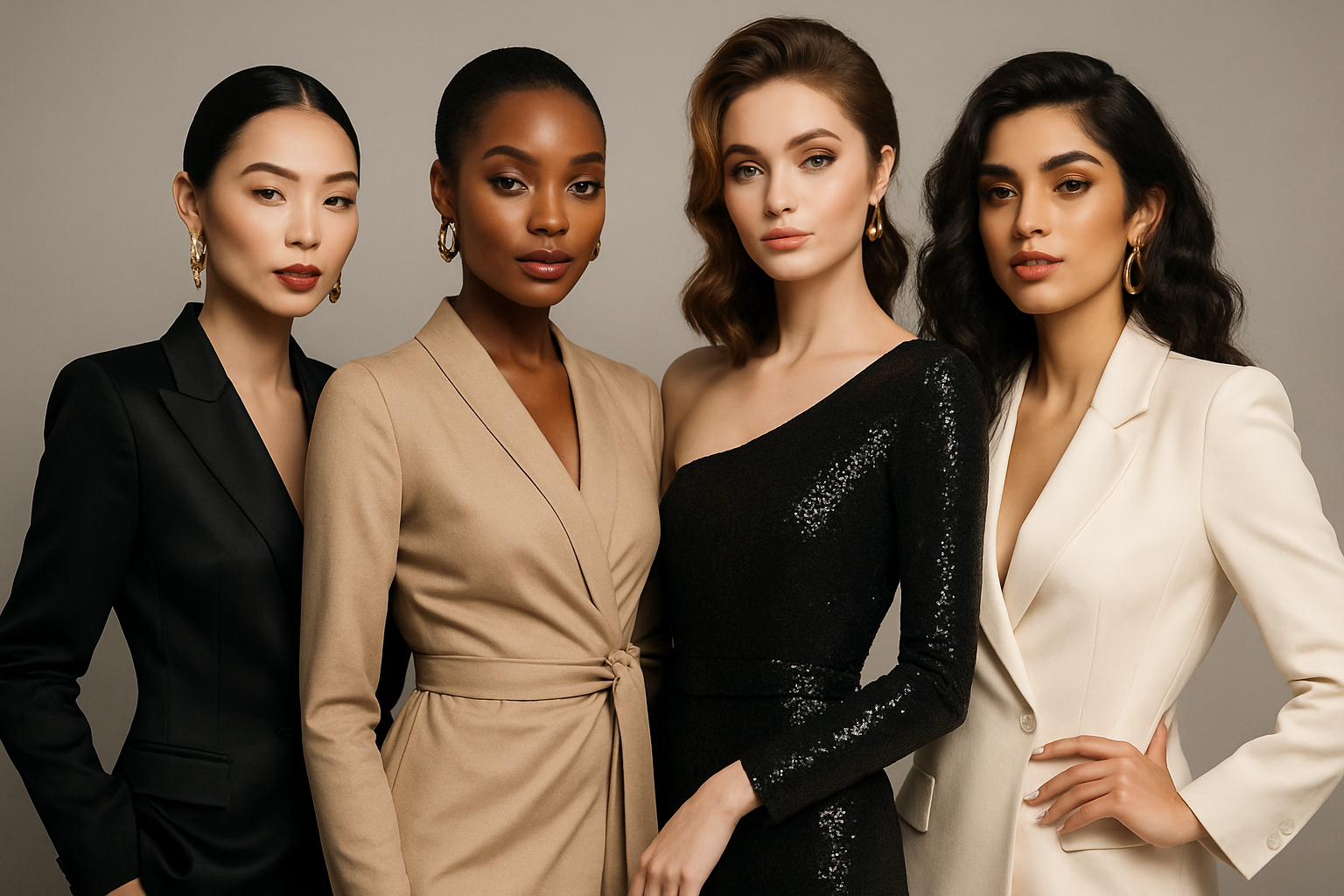 Sexy diverse women